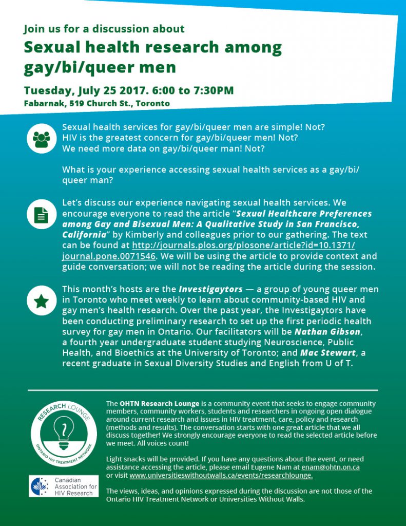 HIV Resources for Gay Men